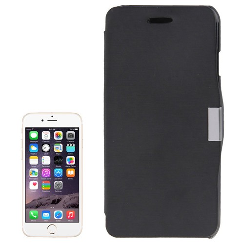 Handyh�lle Tasche f�r Apple iPhone 6 Schwarz geb�rstet