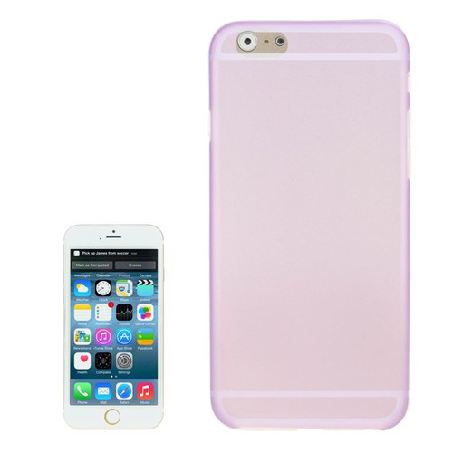 Schutzh�lle Case Ultra D�nn 0,3mm f�r Handy Apple iPhone 6 Lila / Violett Transparent