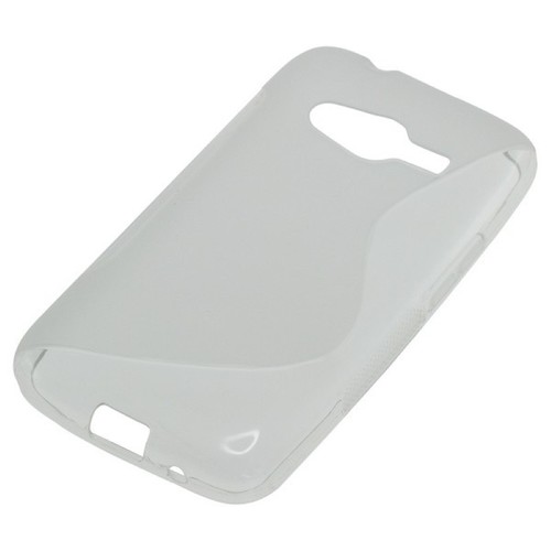 OTB TPU Case kompatibel zu Samsung Galaxy Ace 4 G313H S-Curve transparent