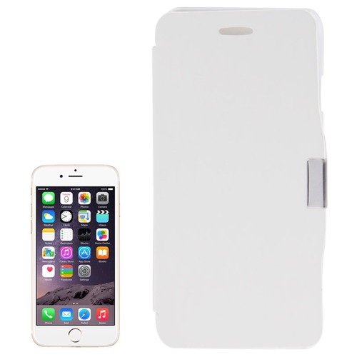 Handyh�lle Tasche f�r Apple iPhone 6 Wei� geb�rstet