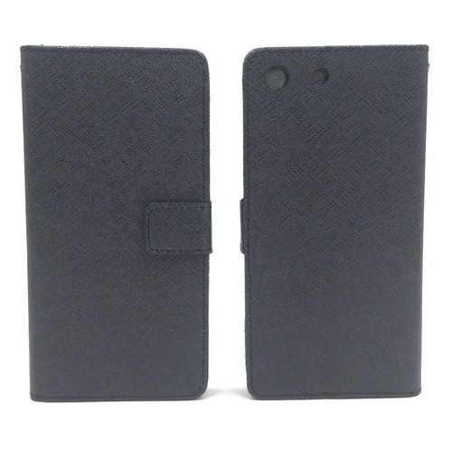 Handyh�lle Tasche f�r Handy Sony Xperia M5 Schwarz