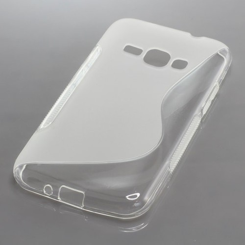 Otb Tpu Case Kompatibel ZU Samsung Galaxy J1 (2016) Sm-j120 S-curve Transparent