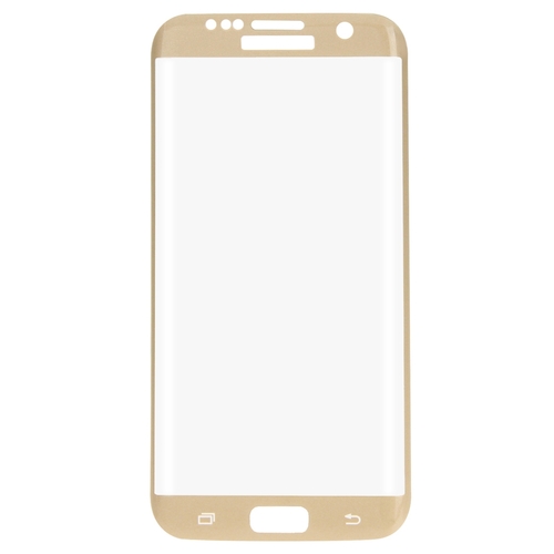 Samsung Galaxy S7 Edge 3D Panzer Glas Folie Display Schutzfolie H�llen Case Gold