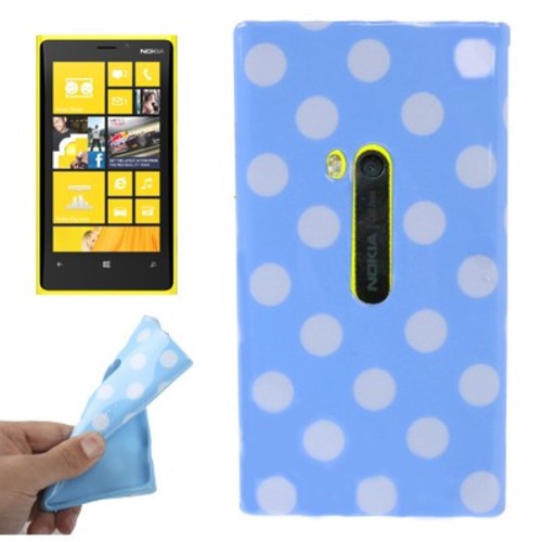 Schutzh�lle TPU Punkte Case f�r Handy Nokia Lumia 920