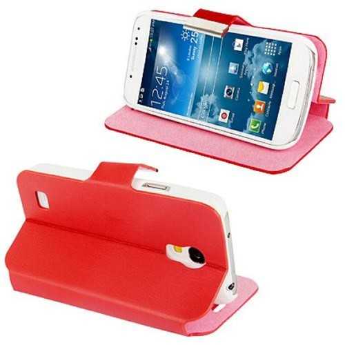 Schutzh�lle Quer Tasche f�r Samsung Galaxy S4 mini i9190 rot