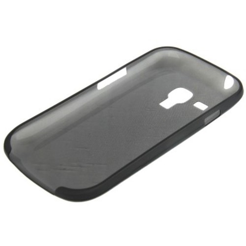 Schutzh�lle Case Ultra D�nn 0,3mm f�r Handy Samsung Galaxy S3 mini i8190 / i8195 / i8200 schwarz Transparent