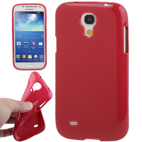 Schutzh�lle TPU Case f�r Handy Samsung Galaxy S4 mini i9190 rot