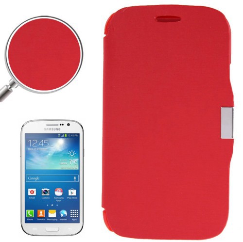 Handyhlle Tasche fr Samsung Galaxy Grand Duos GT-I9082 rot gebrstet