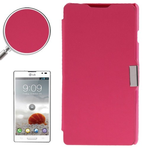 Handyh�lle Tasche f�r LG Optimus L9 / P760 pink geb�rstet