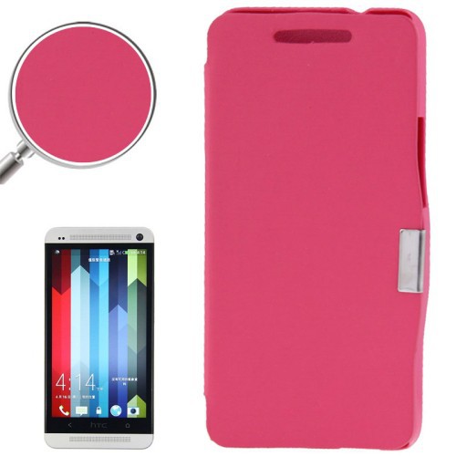 Handyh�lle Tasche f�r HTC One / M7 pink geb�rstet