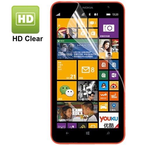 Schutzfolie klar f�r Handy Nokia Lumia 1320