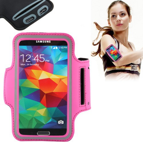 Tasche Armband f�r Samsung Galaxy S3 / S4 / S5 / S5 Neo Pink