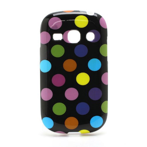 Schutzh�lle f�r Handy Samsung Galaxy Fame S6810 Schwarz / Bunt