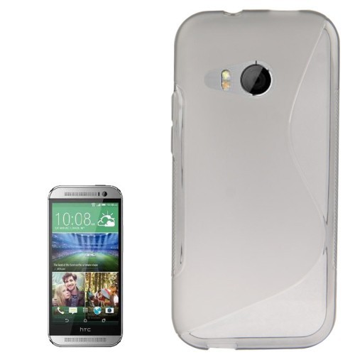 Handyh�lle TPU-Schutzh�lle f�r HTC One mini 2 Grau