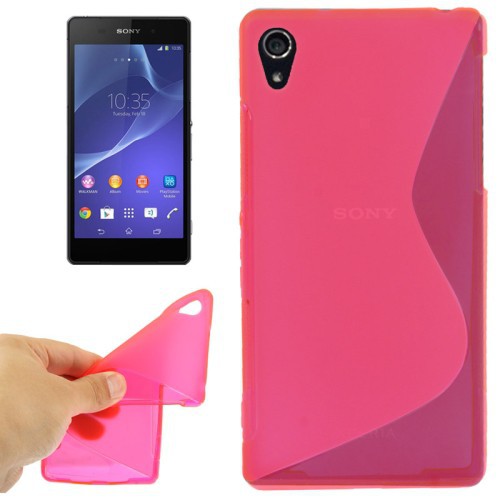 Handyh�lle TPU-Schutzh�lle f�r Sony Xperia Z2 pink