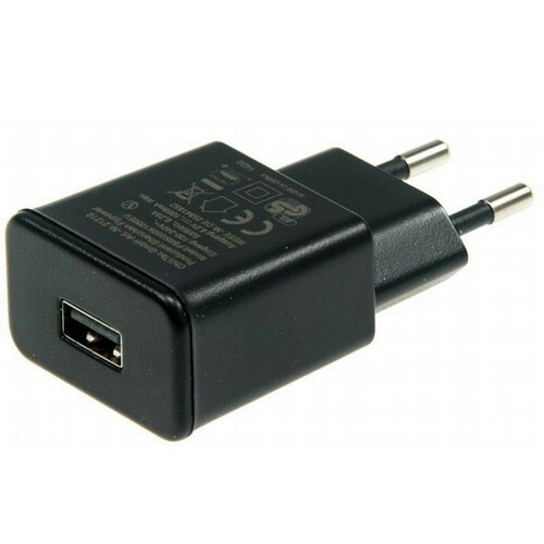 Stecker-Netzteil mit USB CTN-0510 Ein 110-240V~, Aus 5V=, 1A, 5W