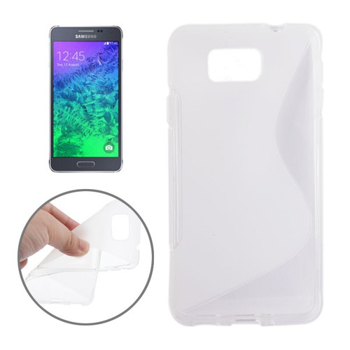 Handyh�lle TPU-Schutzh�lle f�r Samsung Galaxy Alpha G850F transparent