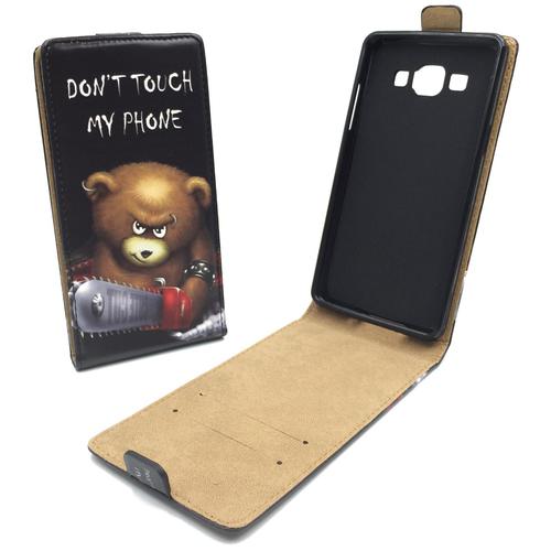 Handyh�lle Tasche f�r Handy Samsung Galaxy A3 B�r mit Kettens�ge