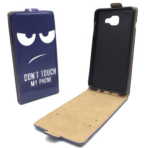 Handyh�lle Tasche f�r Handy Samsung Galaxy A3 2016 Dont Touch my Phone