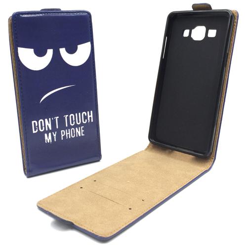 Handyh�lle Tasche f�r Handy Samsung Galaxy A5 Dont Touch my Phone
