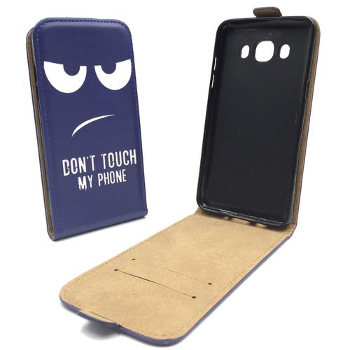 Handyh�lle Tasche f�r Handy Samsung Galaxy J5 2016 Dont Touch my Phone