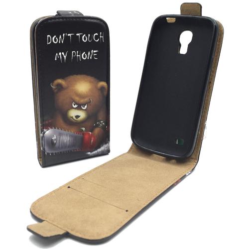 Handyh�lle Tasche f�r Handy Samsung Galaxy S4 B�r mit Kettens�ge