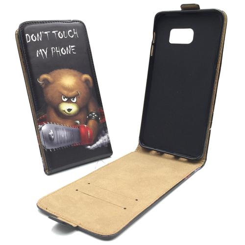 Handyh�lle Tasche f�r Handy Samsung Galaxy S6 Edge B�r mit Kettens�ge