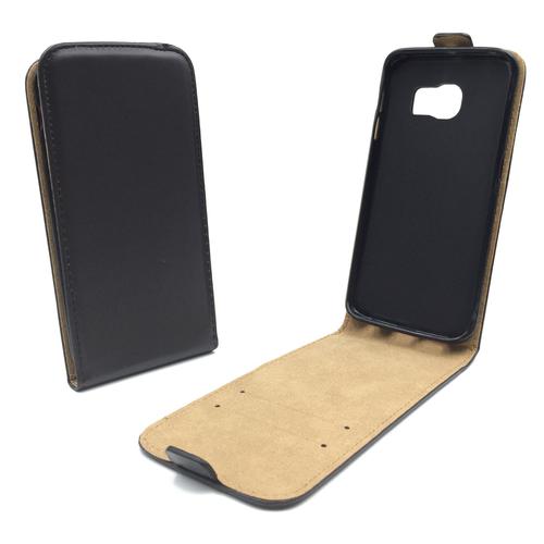 Handyh�lle Tasche f�r Handy Samsung Galaxy S6 Edge+ Schwarz