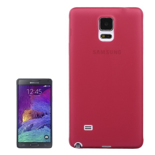 Schutzh�lle Case Ultra D�nn 0,3mm f�r Handy Samsung Galaxy Note 4 SM-N910 Rot