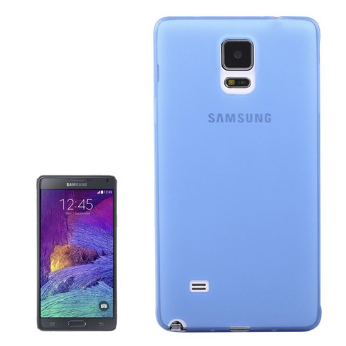 Schutzh�lle Case Ultra D�nn 0,3mm f�r Handy Samsung Galaxy Note 4 SM-N910 Blau