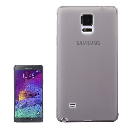 Schutzh�lle Case Ultra D�nn 0,3mm f�r Handy Samsung Galaxy Note 4 SM-N910 Grau