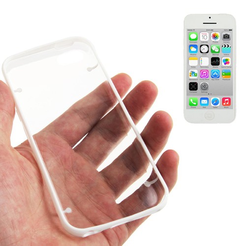 Schutzh�lle Hard Case f�r Handy Apple iPhone 5C Wei�