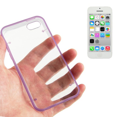 Schutzh�lle Hard Case f�r Handy Apple iPhone 5C Lila / Violett