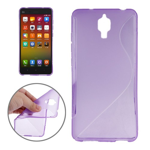 Handyh�lle TPU-Schutzh�lle f�r Xiaomi Mi 4 Lila / Violett