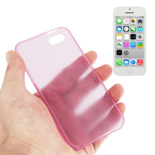 Schutzh�lle Case Ultra D�nn 0,3mm f�r Handy Apple iPhone 5C Rosa