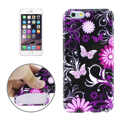 Schutzh�lle Handytasche Etuis TPU f�r Handy Apple iPhone 6 Motiv Schmetterlinge