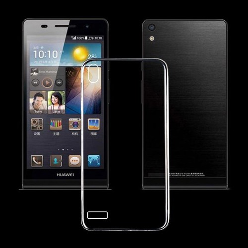 Huawei Ascend P6 Transparent Case H�lle Silikon