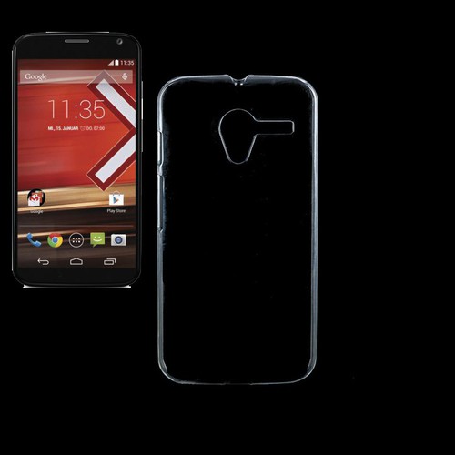 Schutzh�lle Case Hard Cover Tasche Bumper f�r Handy Motorola Moto X Transparent
