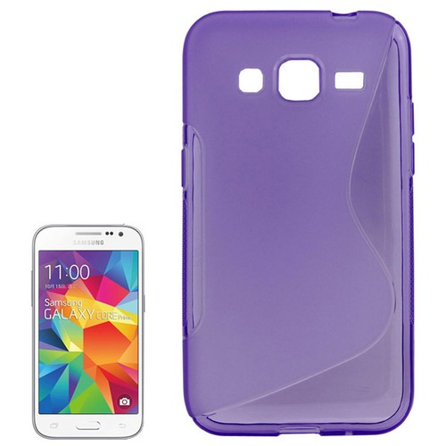 Handyh�lle TPU-Schutzh�lle f�r Samsung Galaxy Core Prime Lila / Violett