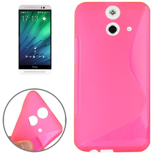 Handyh�lle TPU-Schutzh�lle f�r HTC One E8 Pink