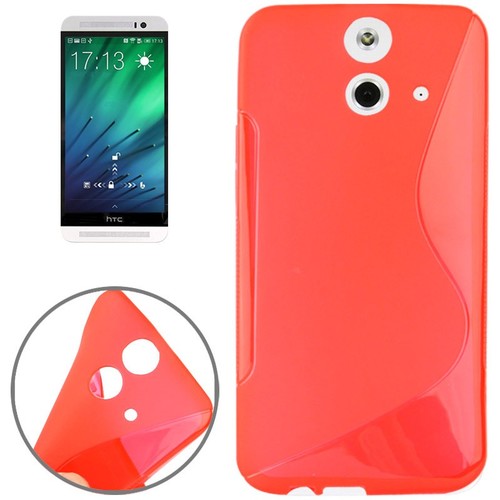 Handyh�lle TPU-Schutzh�lle f�r HTC One E8 Rot