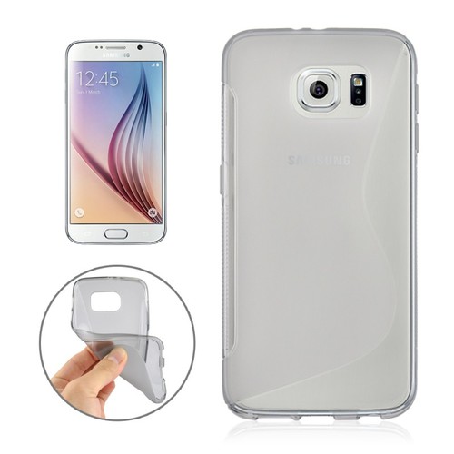 Handyh�lle TPU-Schutzh�lle f�r Samsung Galaxy S6 SM-G920F Grau
