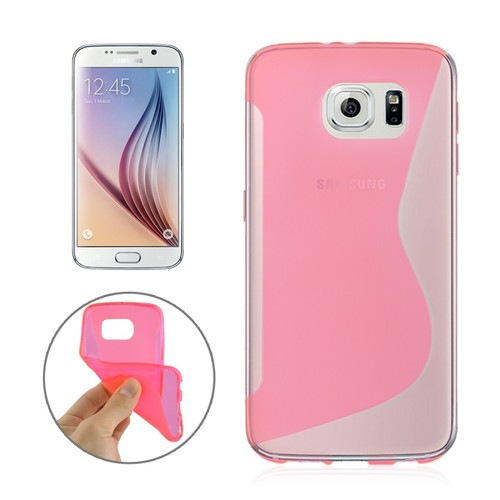 Handyh�lle TPU-Schutzh�lle f�r Samsung Galaxy S6 SM-G920F Pink