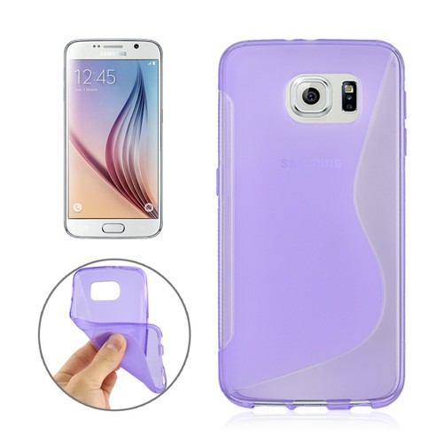 Handyh�lle TPU-Schutzh�lle f�r Samsung Galaxy S6 SM-G920F Lila / Violett