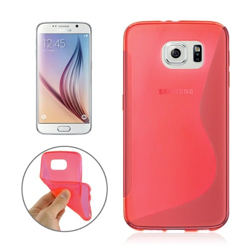 Handyh�lle TPU-Schutzh�lle f�r Samsung Galaxy S6 SM-G920F Rot
