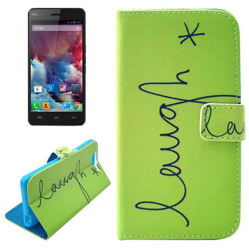 Handyh�lle Tasche f�r Handy Wiko Highway Schriftzug
