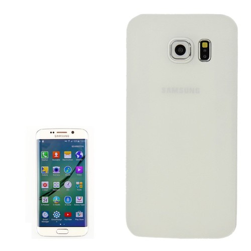 Schutzh�lle Case Ultra D�nn 0,3mm f�r Handy Samsung Galaxy S6 Edge Wei�