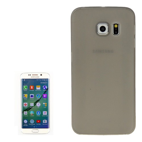 Schutzh�lle Case Ultra D�nn 0,3mm f�r Handy Samsung Galaxy S6 Edge Grau