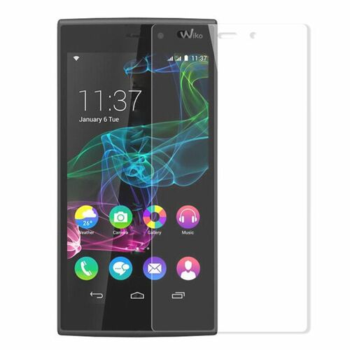 Wiko Rainbow 4G Displayschutzfolie 9H Verbundglas Panzer Schutz Glas Tempered Glas