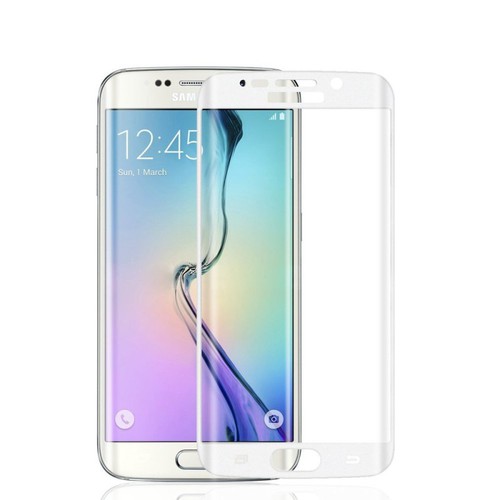 Samsung Galaxy S6 Edge+ / Galaxy S6 Edge Plus 3D Panzer Glas Folie Display Schutzfolie Hllen Case Wei